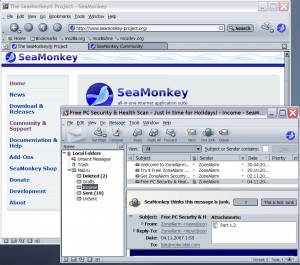 Mozilla SeaMonkey 2.53.17.1 for windows instal